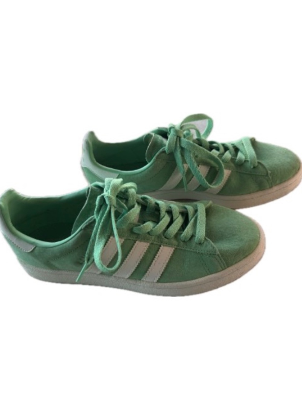 Adidas Campus Mens Size 8 / Women 9 BZ0076 "Green Glow"